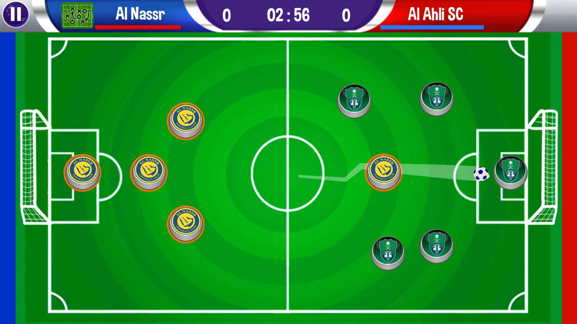 لعبة الدوري السعودي للمحترفين screenshot