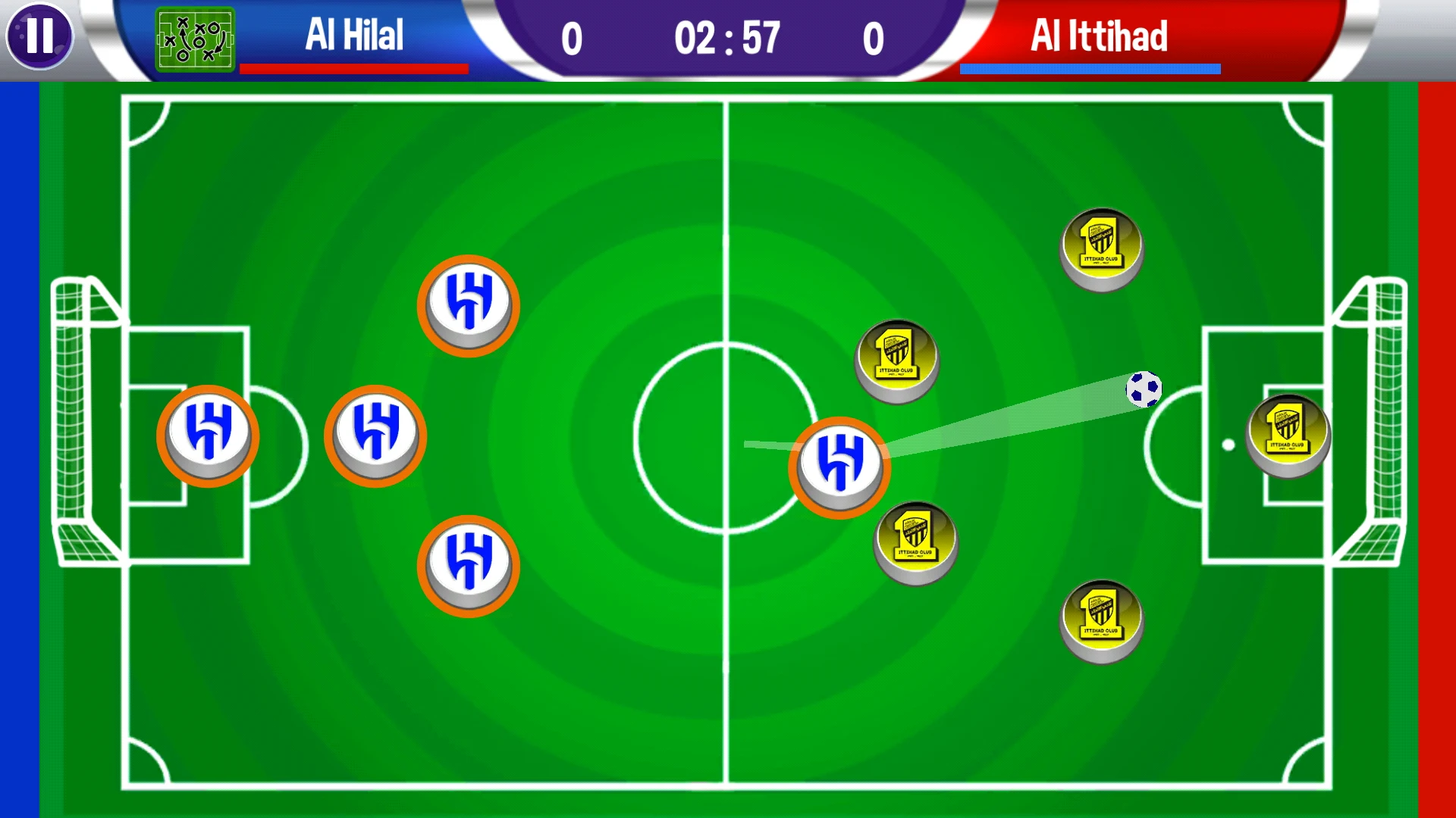 لعبة الدوري السعودي للمحترفين screenshot