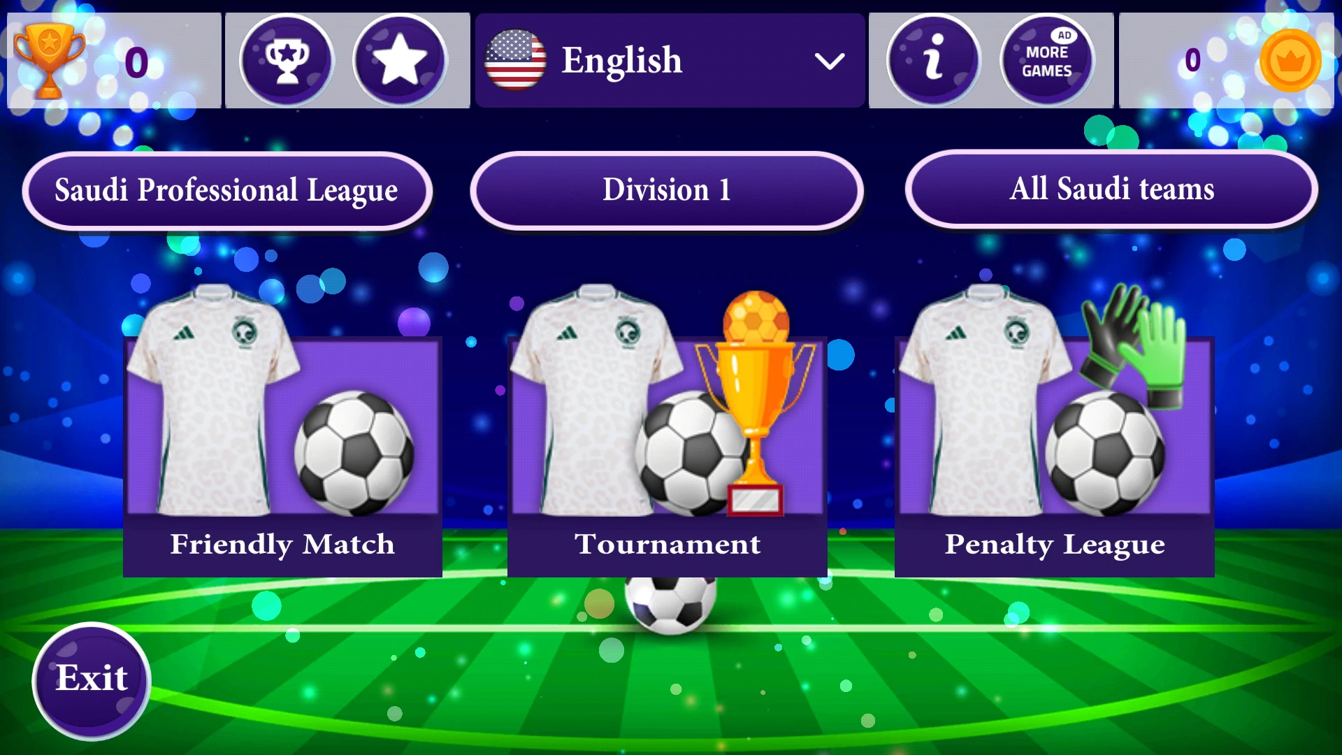 لعبة الدوري السعودي للمحترفين screenshot