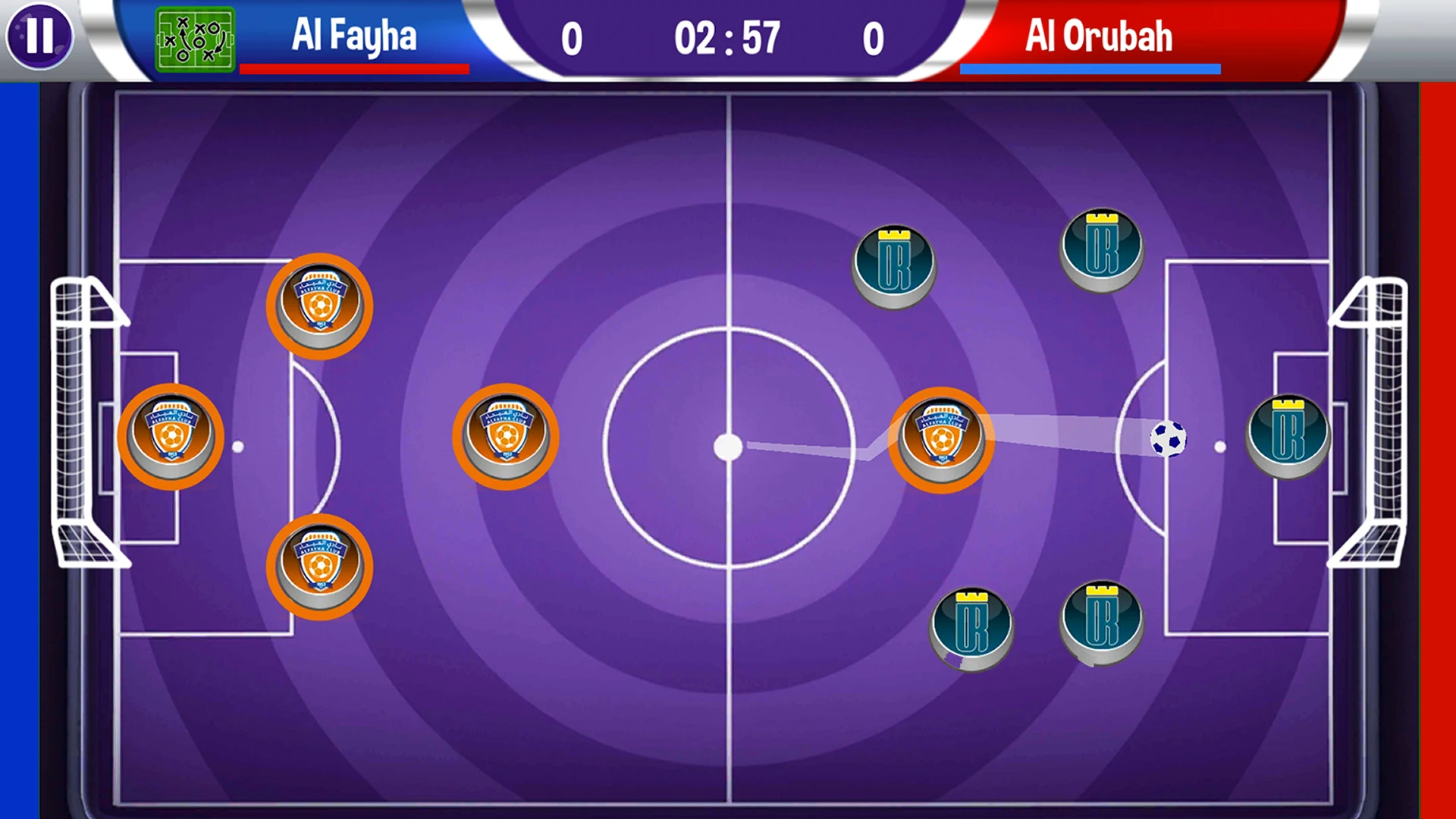 لعبة الدوري السعودي للمحترفين screenshot