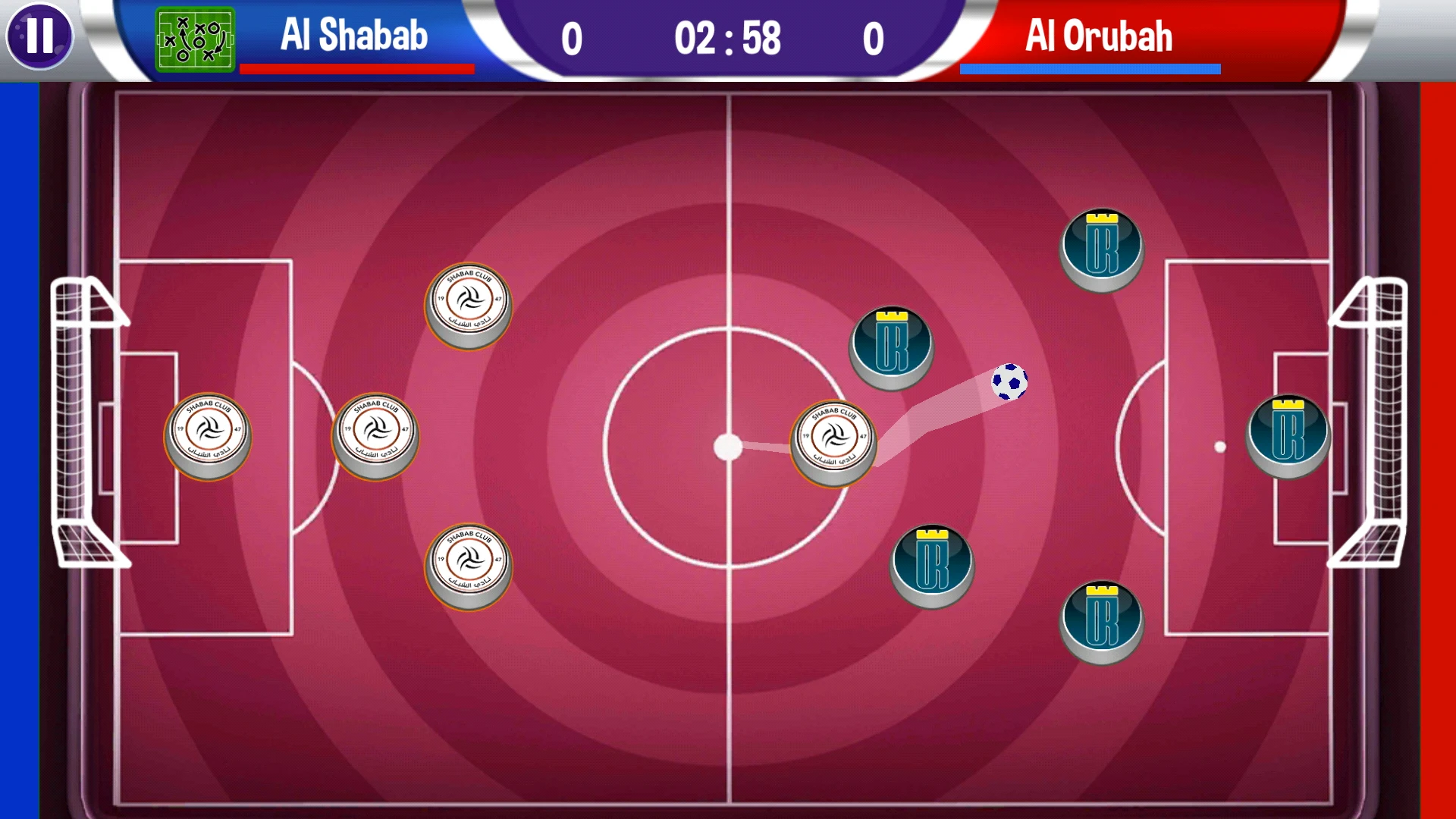 لعبة الدوري السعودي للمحترفين screenshot